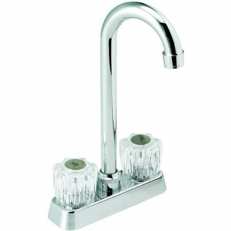 GLOBE UNION 2 Acrylic Handle Bar Faucet F5111011CP-JPA3